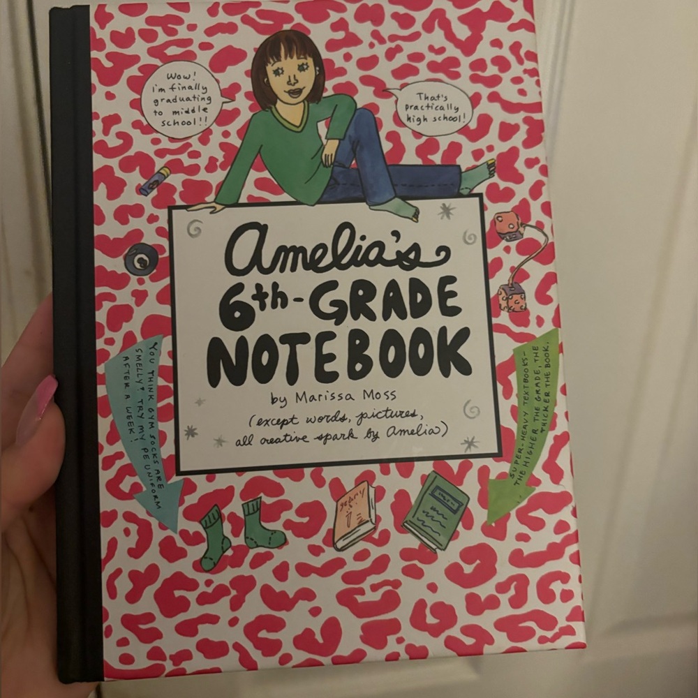Amelia’s 6th grade notebook